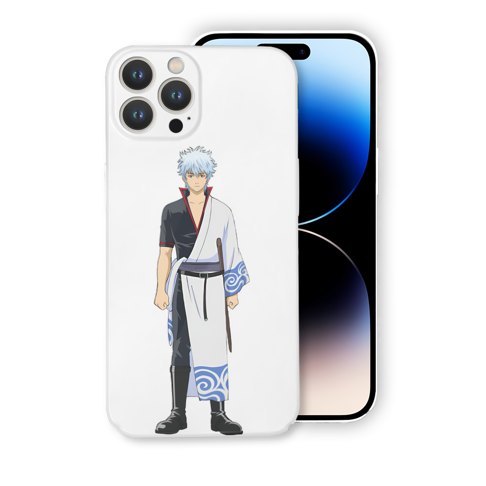 （画像用） ぎんたま 坂田銀時（さかたぎんとき） 神楽 志村新八（しむら しんぱち） GINTAMA Sakata Gintoki Kagura Shimura Shinpachi 【iPhone 14シリーズ対応】ハードケース